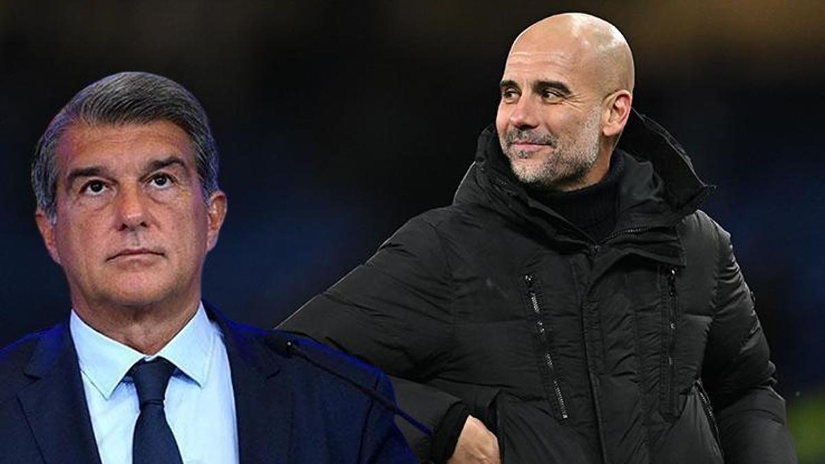 pep guardiola barcelonaya mi donuyor laporta acikladi